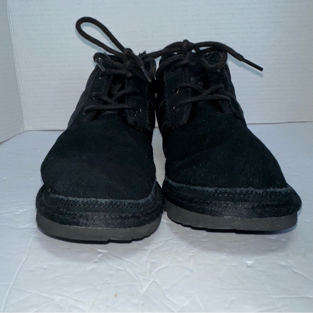 UGG Women’s Black Suede Lace-Up Ankle Neumel II Chukka Boots- Size 6 - Picture 10 of 11